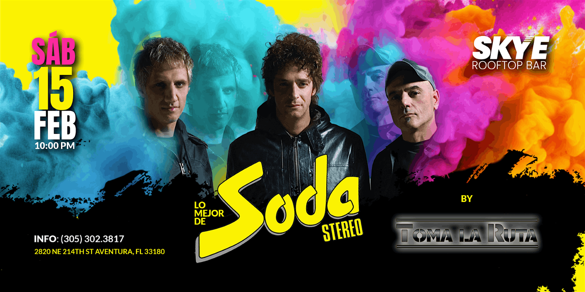 Lo mejor de SODA STEREO  en VIVO  - Tributo by TOMA LA RUTA