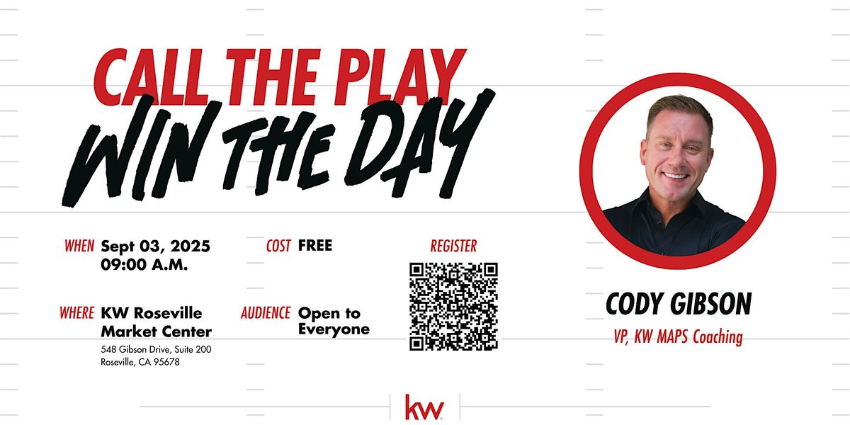 Call the Play, Win the Day w\/Cody Gibson