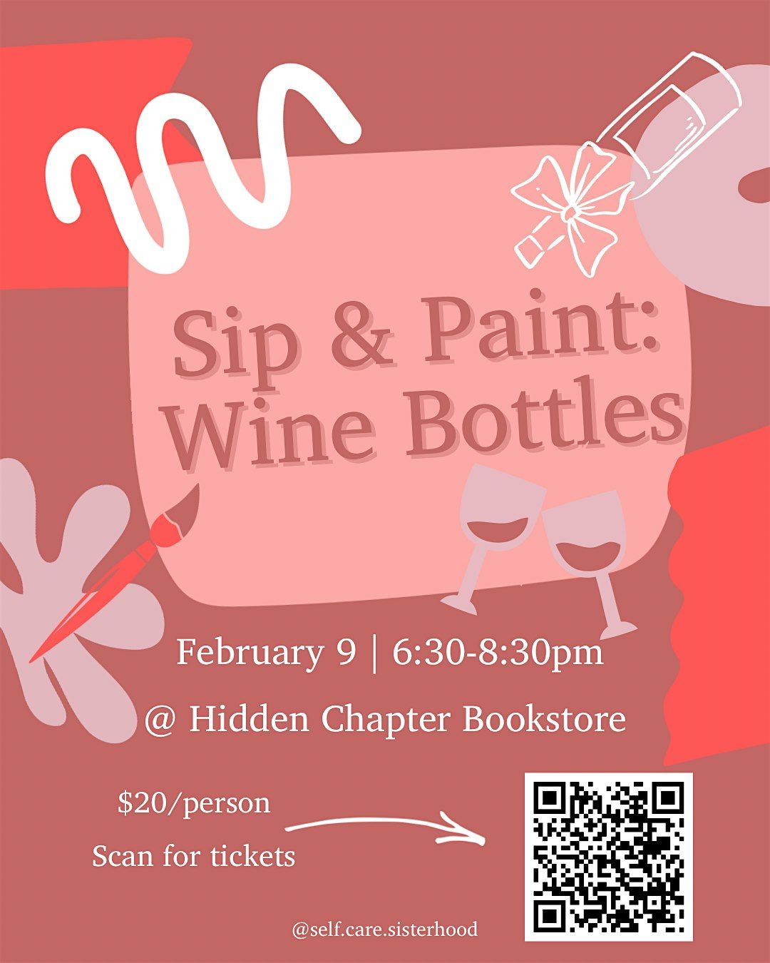 Sip & Paint: Wine Bottles