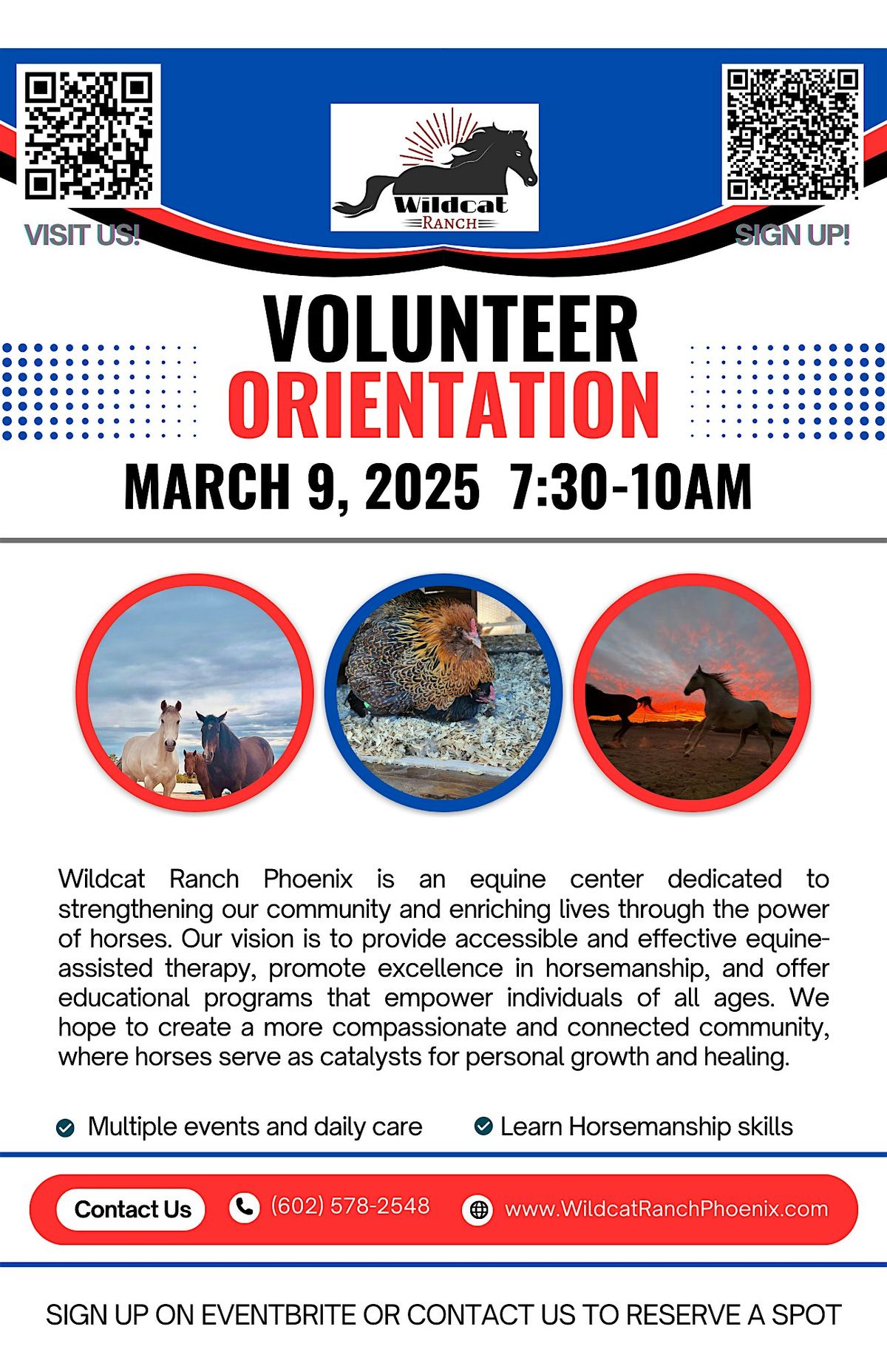 Wildcat Ranch Volunteer Orientation-March 9, 2025