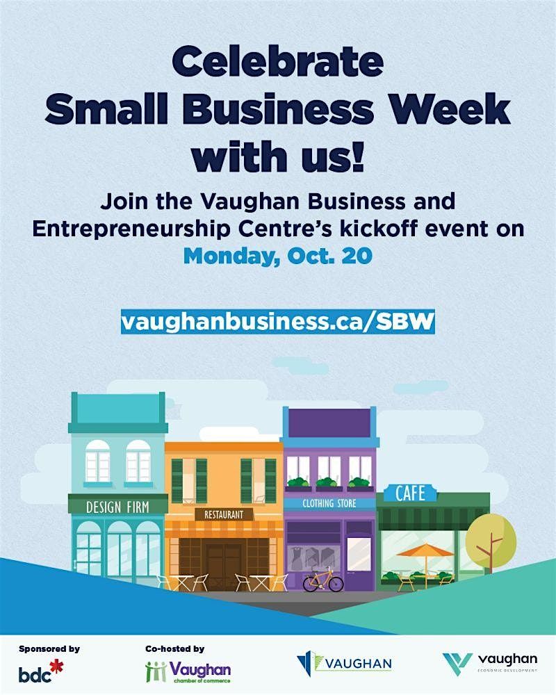 Small Business Week: Kick-Off Networking Event (In-Person)