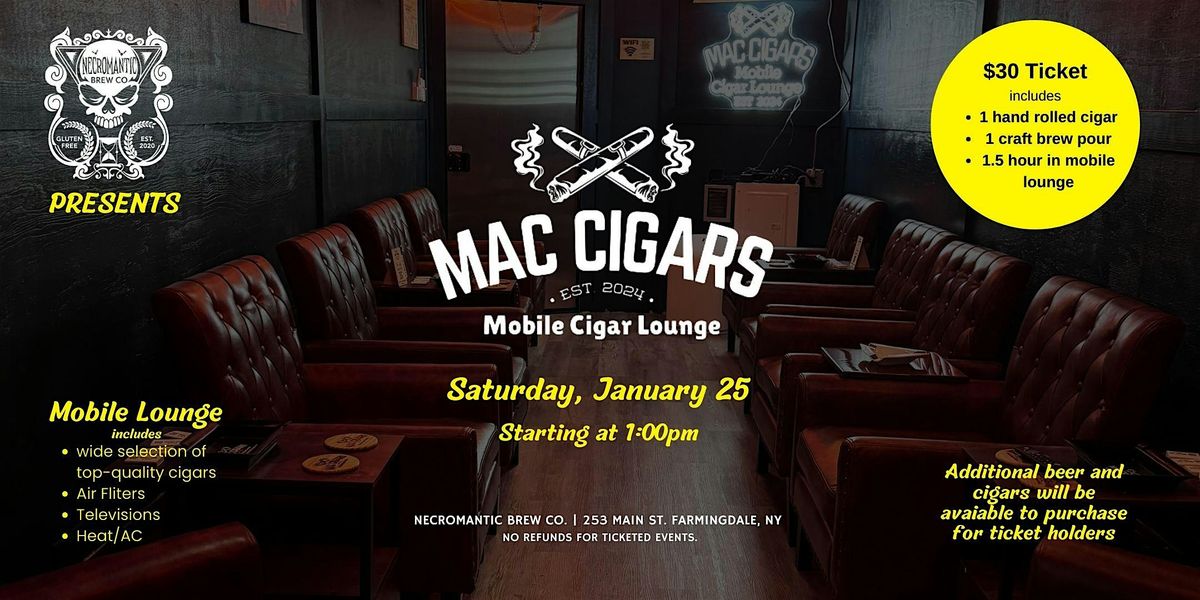 Cigars & Craft Brews: Mobile Cigar Lounge at Necromantic Brew Co.