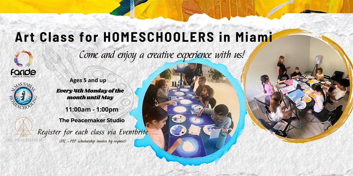 Art Class for Homeschoolers in Miami