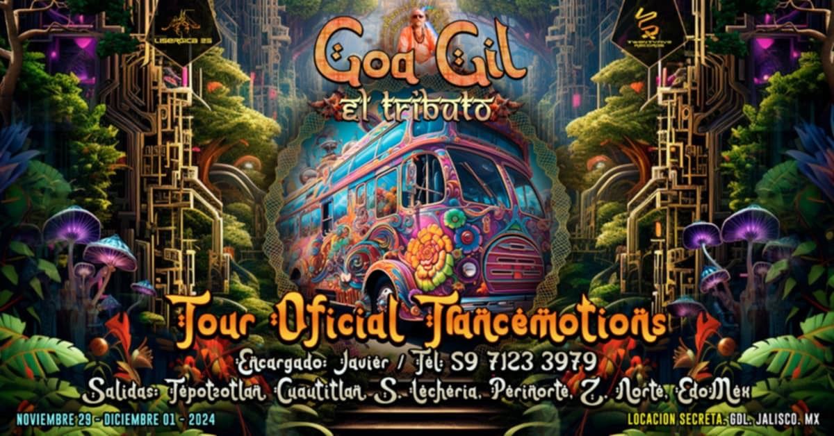 Goa Gil El Tributo Tour Oficial Tepotzotl\u00e1n - Suburbano Lecher\u00eda - Zona Norte EdoMex