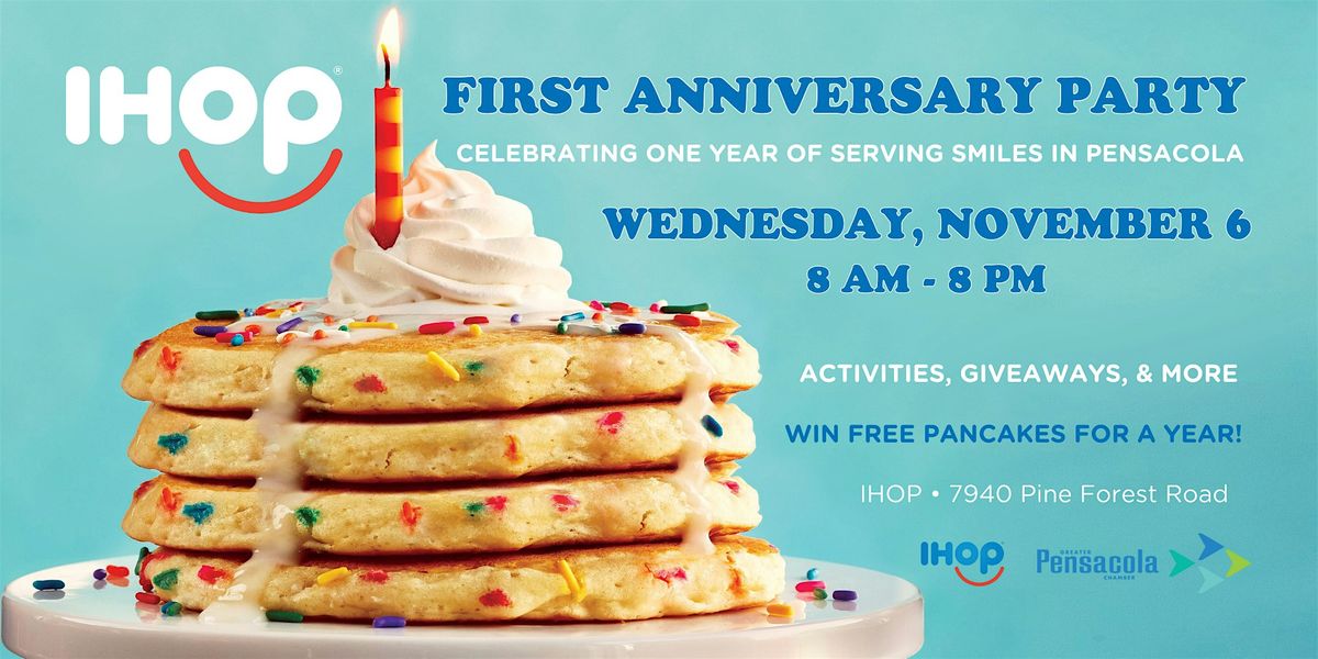 IHOP Northwest Pensacola's 1-Year Anniversary Party