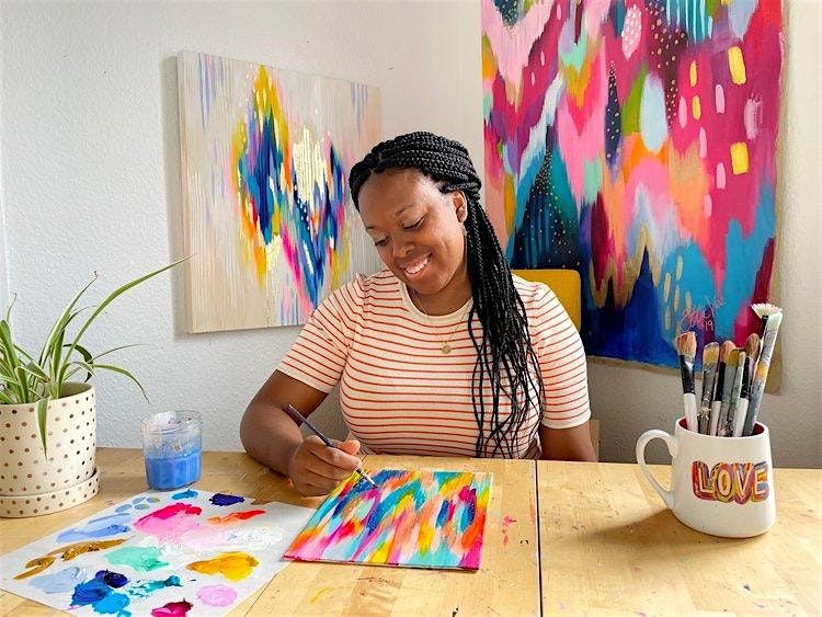 Paint, Shop, Salads, and Sip (Non-Alcoholic) Fundraising Event