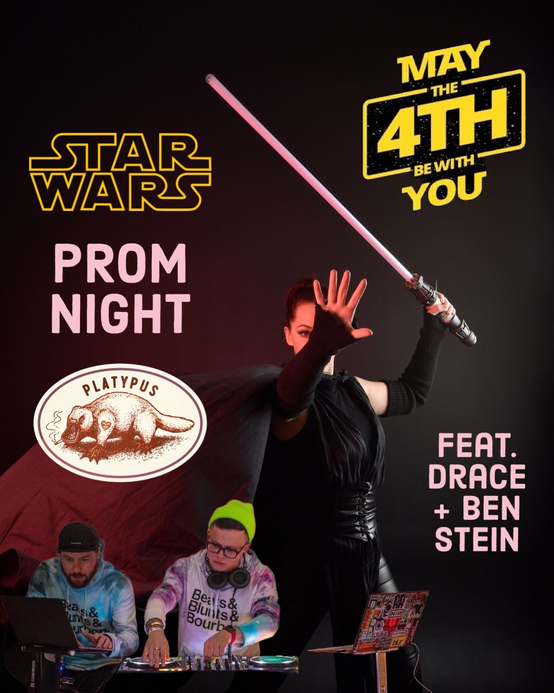 Star Wars Prom Night w\/ Drace + Ben Stein at Platypus
