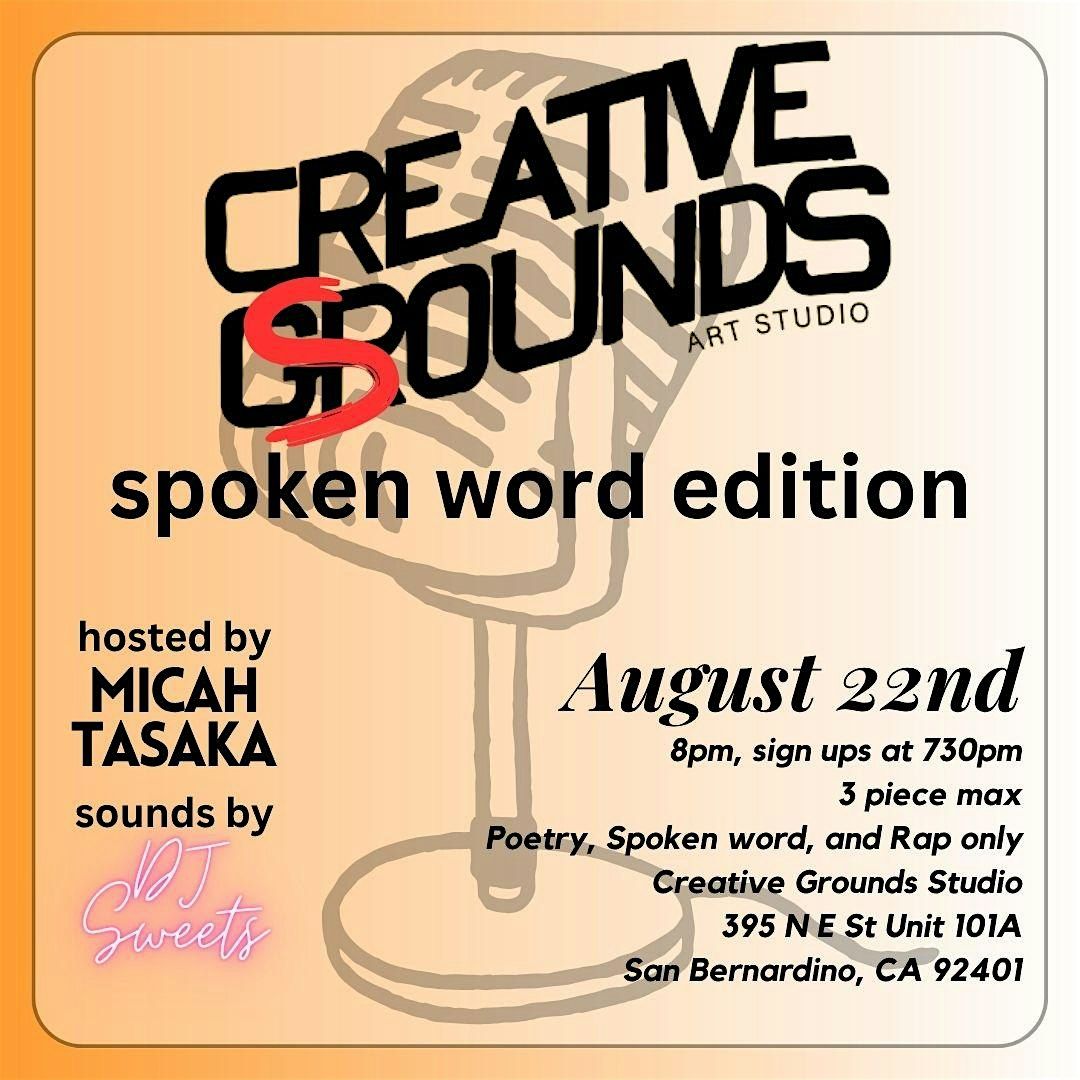 Creative Sounds Spoken Word Edition