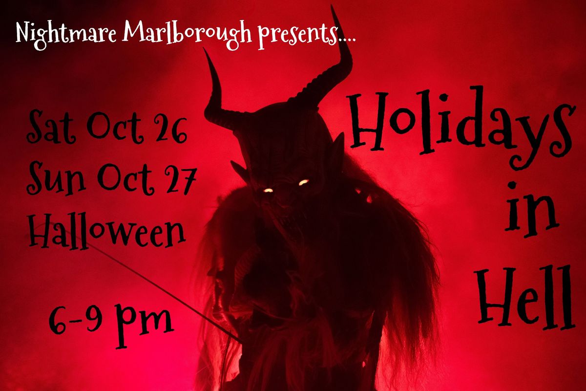 11th Annual Haunted House- Holidays in Hell