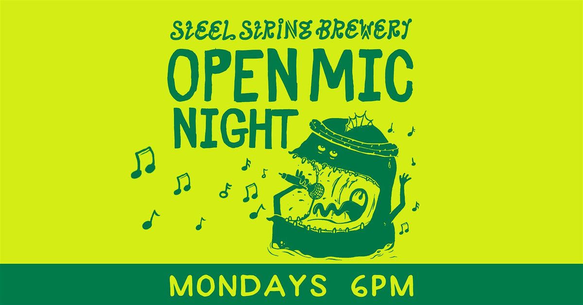 Open Mic Night at Steel String Brewery