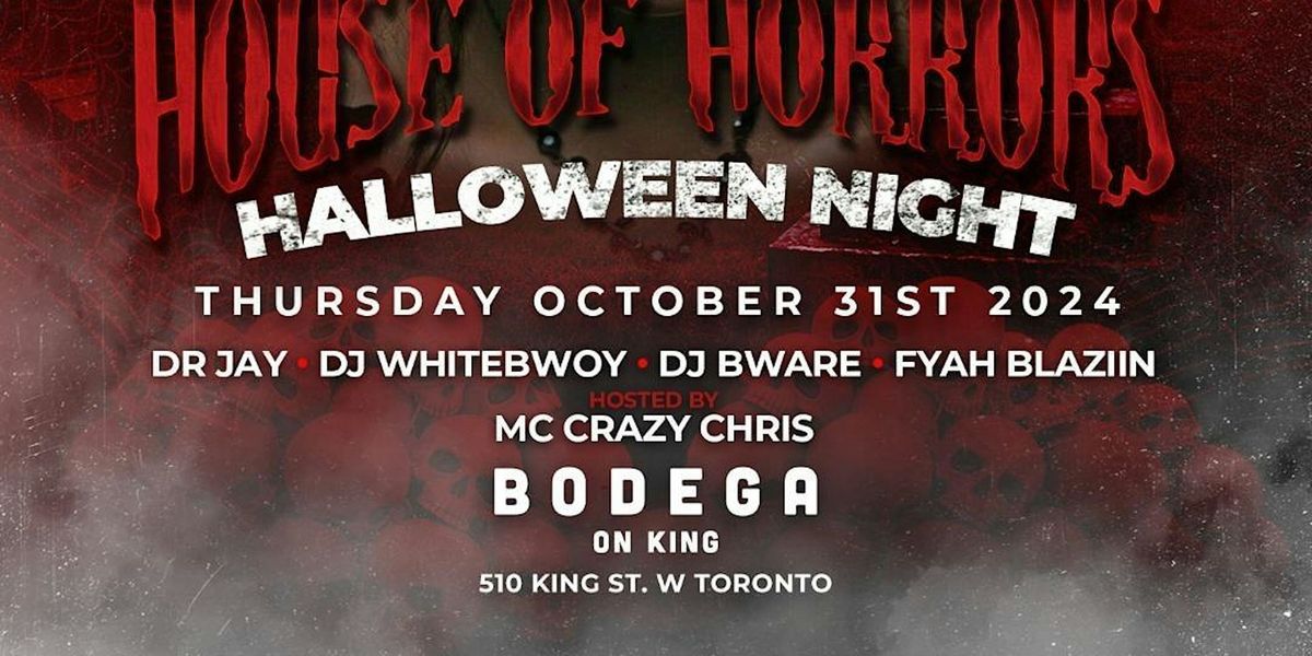 HOUSE OF HORRORS HALLOWEN COSTUME BASH