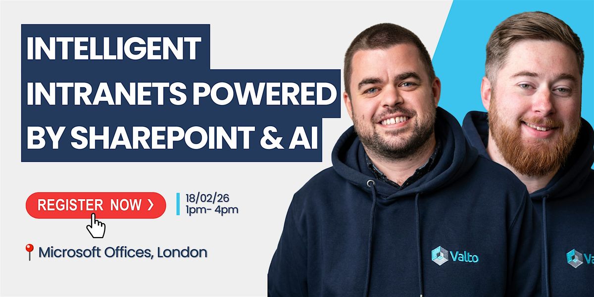 Sharepoint Intelligent Intelligent Intranets powered by SharePoint and AI, Microsoft London ...