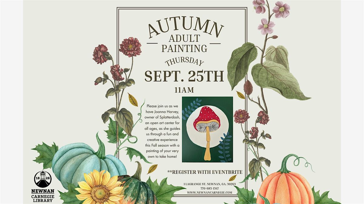 Autumn Adult Painting Class