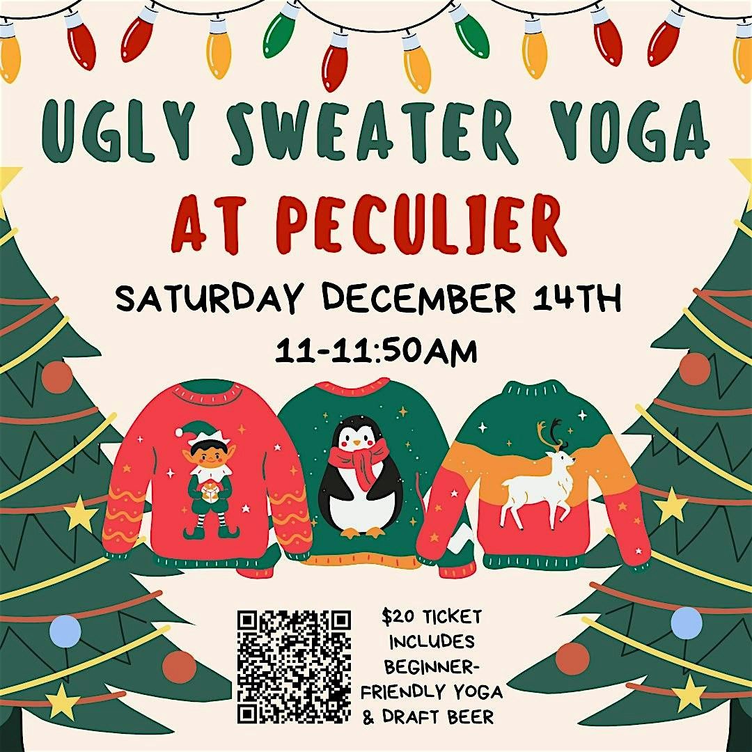 Ugly Sweater Yoga & Beer