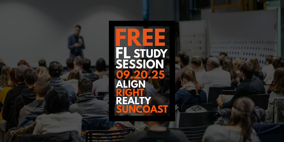 FREE FL Real Estate Pre-Licensing Exam Prep In-Person