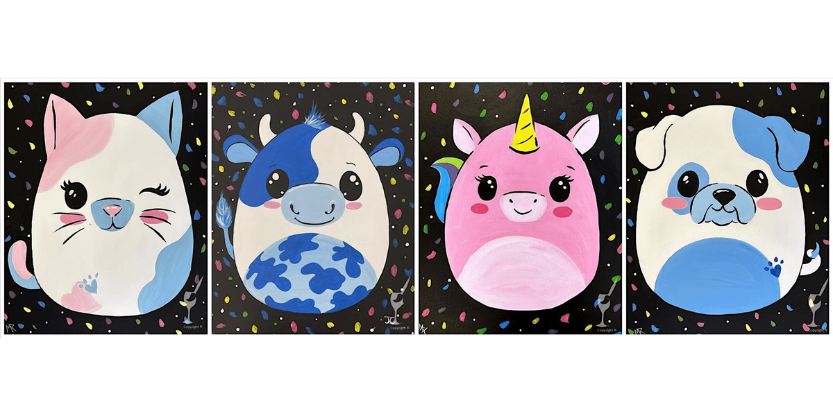 The Soft and Squishy Crew - Family Fun - Paint and Sip in Houston | Classpop!\u2122