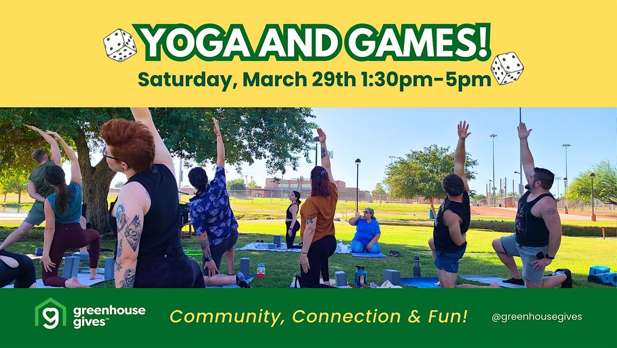 2025 Yoga and Games at Encanto Park! *Donation-Based Community Event*