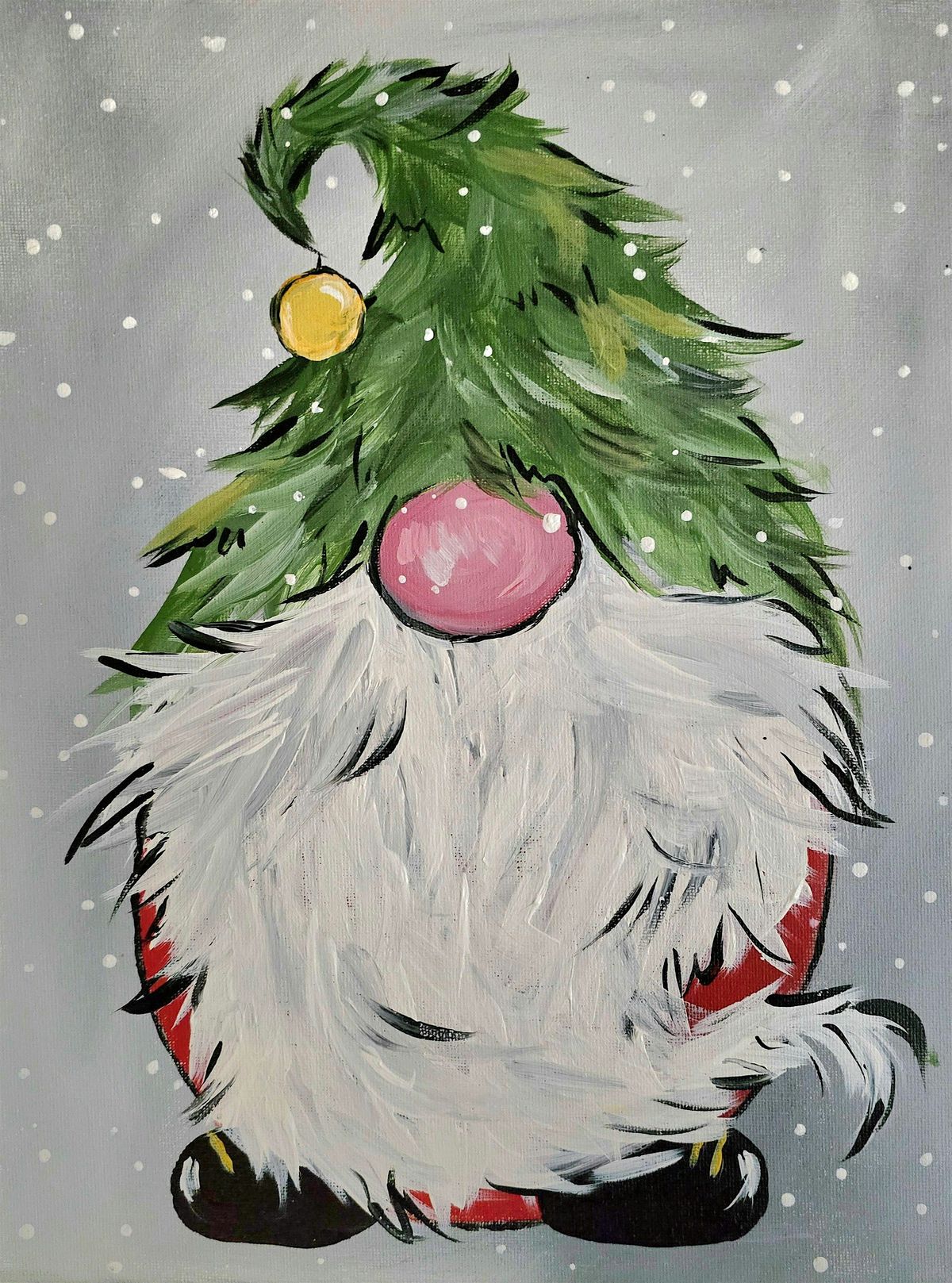 Christmas Gnome **PAINT AND PINT**