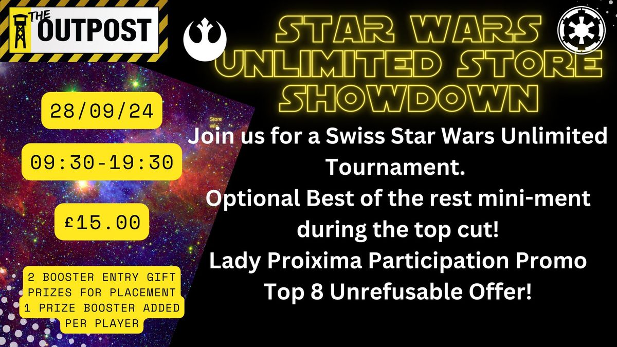 Star Wars Unlimited Store Showdown!