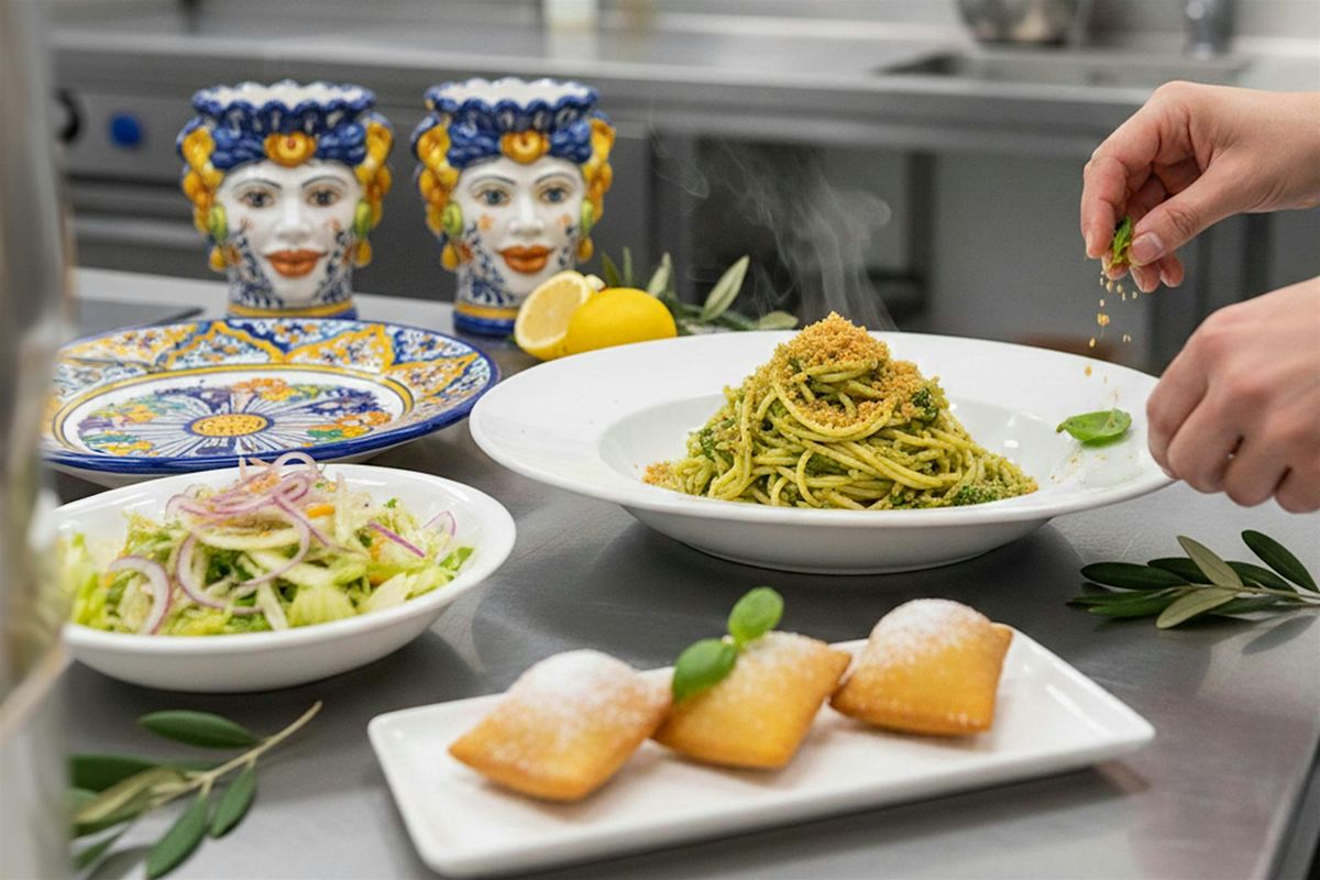 Cooking Like a Sicilian: Fennel Salad, Pasta & Ricotta Cassateddi