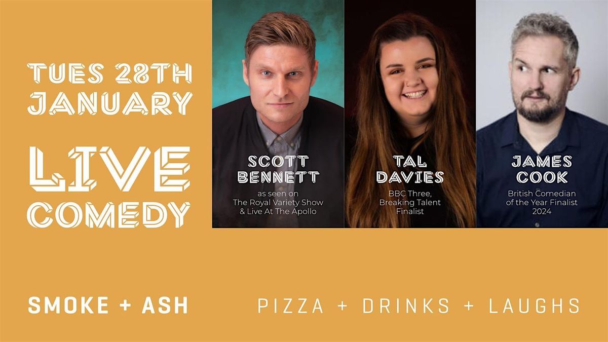 Live Comedy! Pizza + Drinks + Laughs