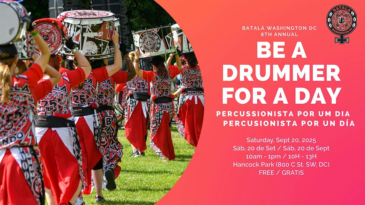 Be a Drummer for a Day 2025