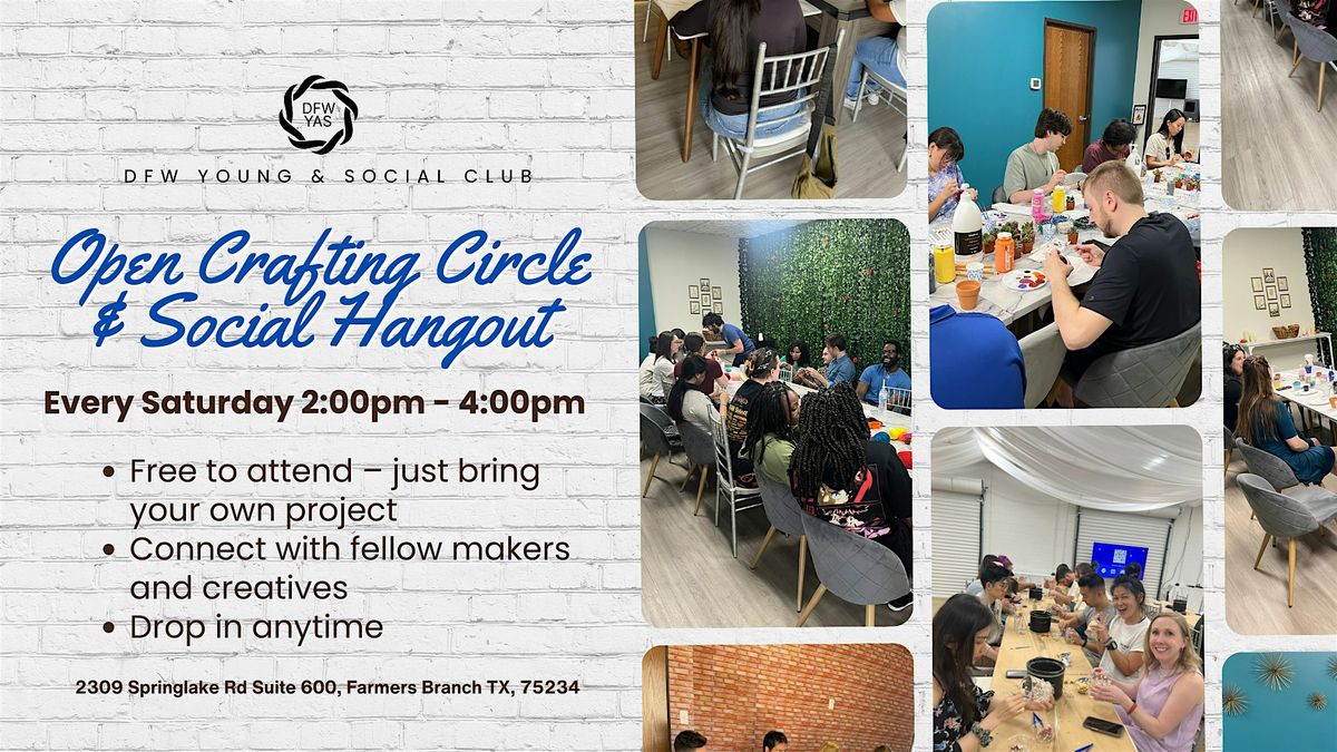 Open Crafting Circle & Social Hangout