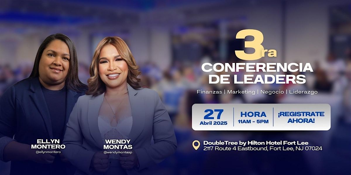 3ra Conferencia de Leaders