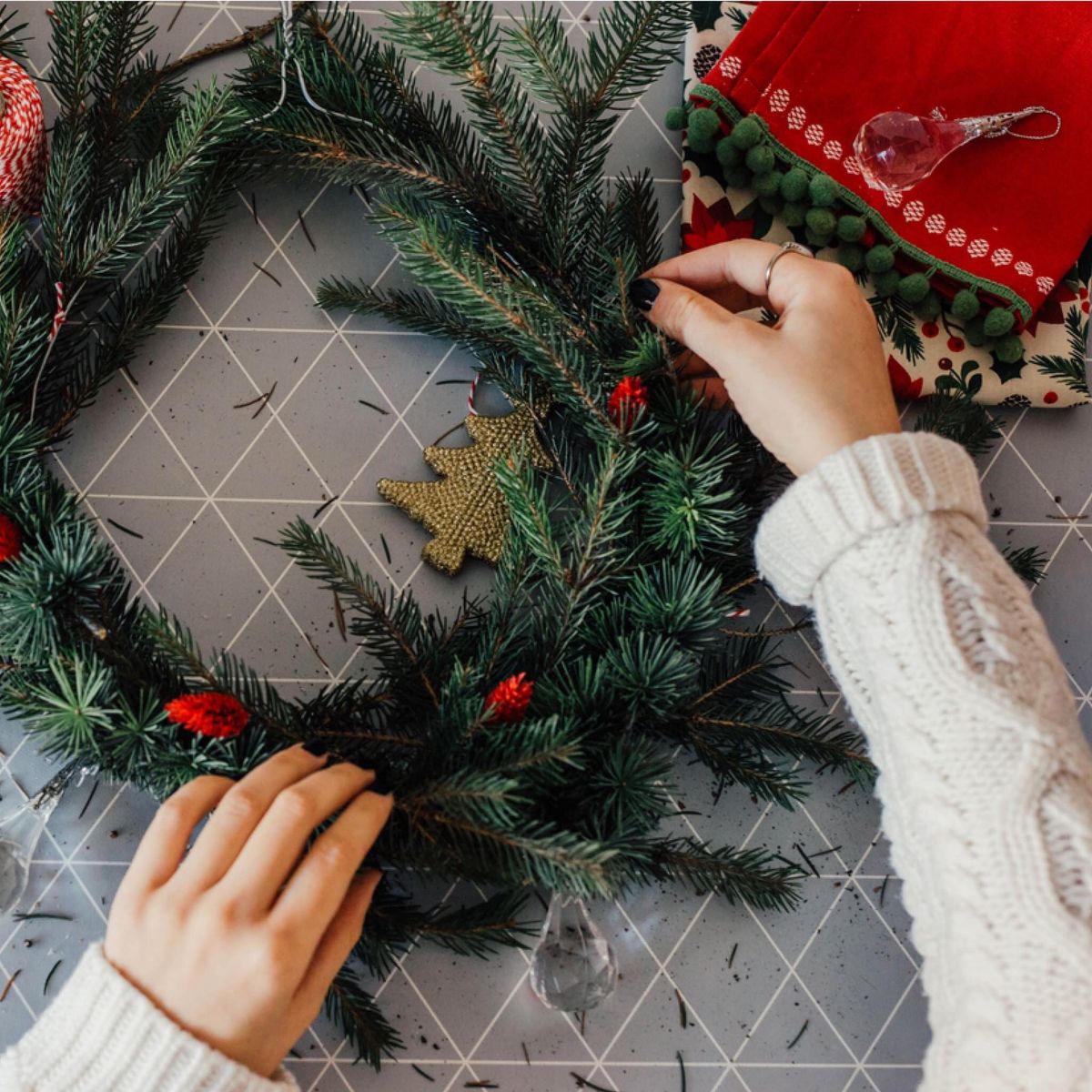 Xmas Wreath Making Event