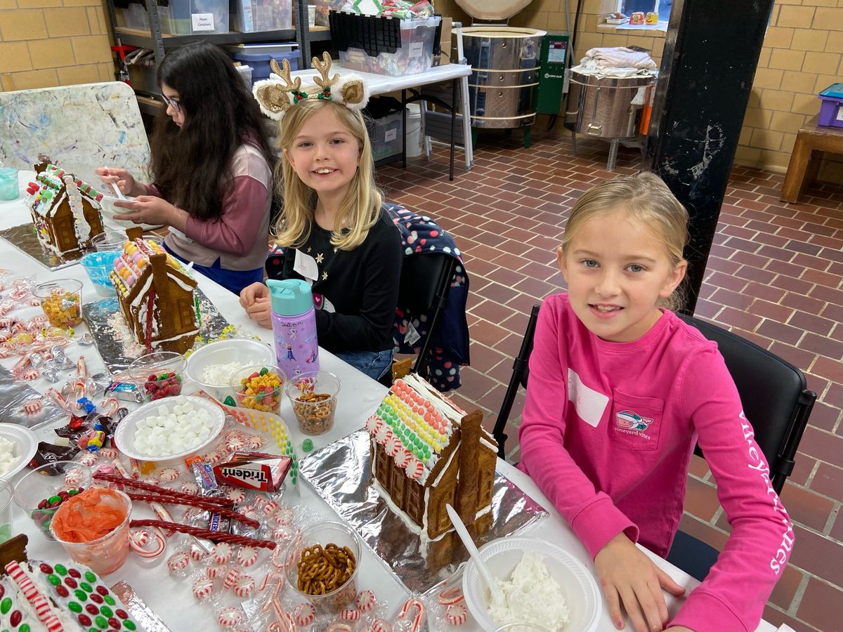 Jingle Bell Gingerbread House Party