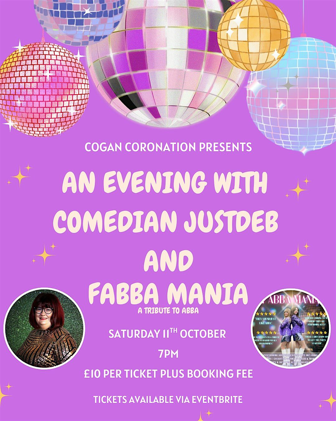 A night with Just Deb & Fabba Mania