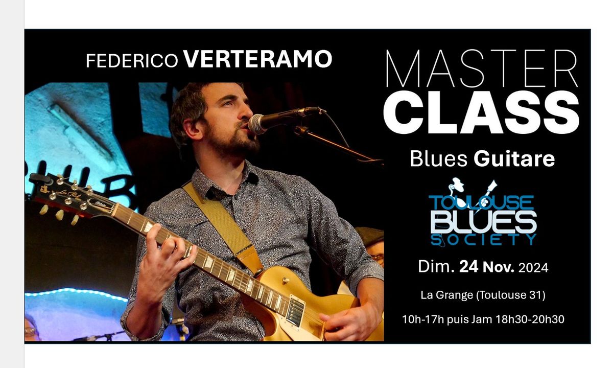 MASTER CLASS GUITARE - Federico VERTERAMO