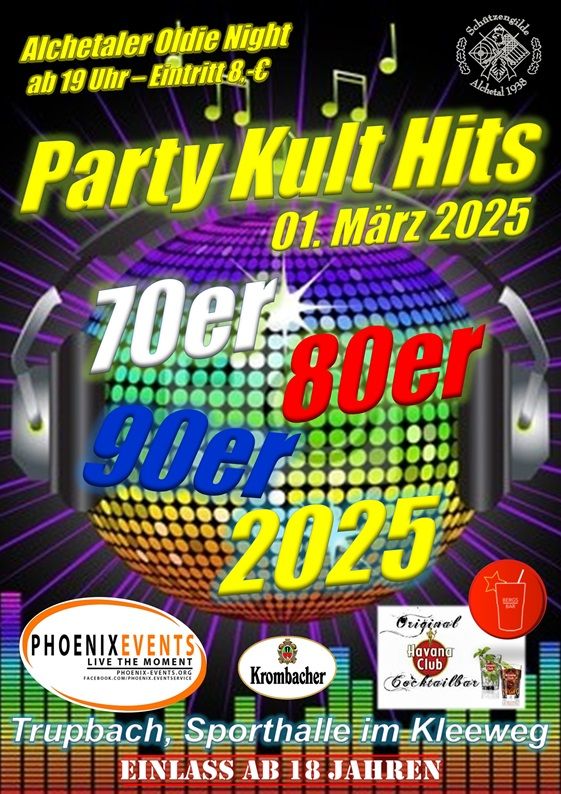 Party Kult Hits - Alchetaler Oldie Night 2025