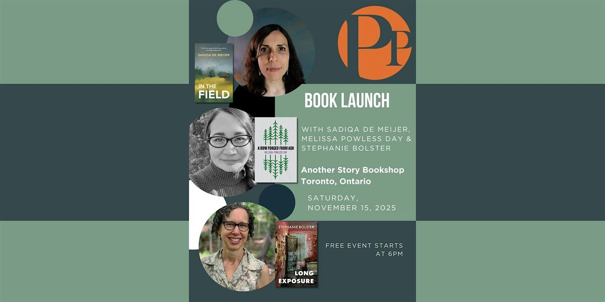 Palimpsest Fall 2025 Launch:  De Meijer, Powless Day & Bolster