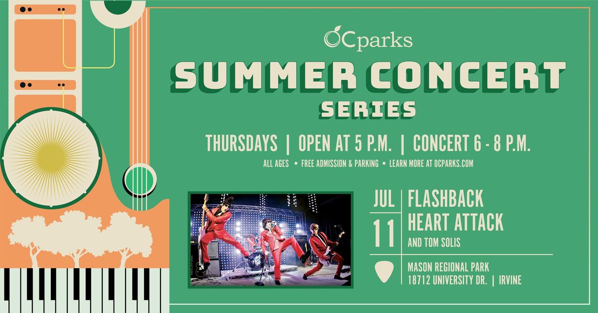 Flashback Heart Attack: 2024 OC Parks Summer Concert Series