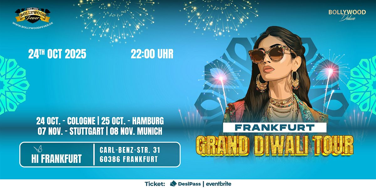 GRAND DIWALI SPECIAL  Bollywood Night in Frankfurt