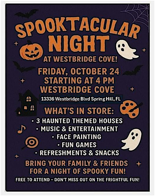 Spooktacular at Westbridge Cove Rental Homes