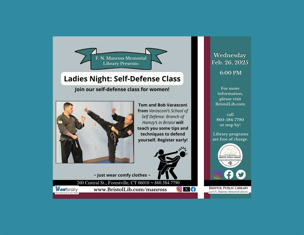 Ladies Night: Self-Defense Class