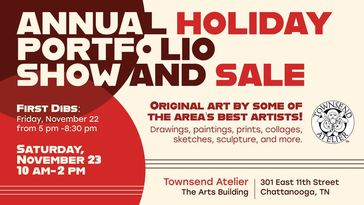 Annual Holiday Art Portfolio Show and Sale