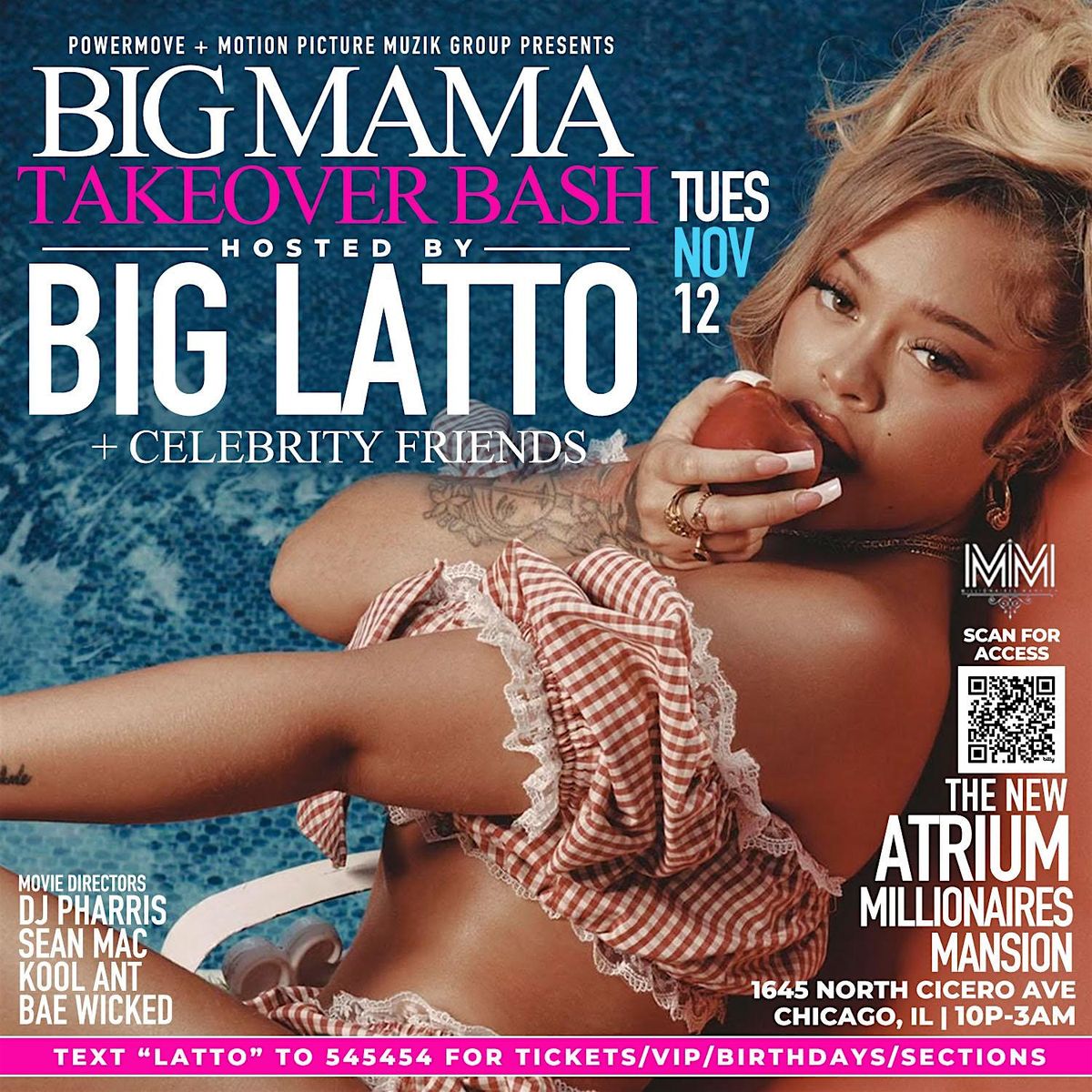 BIG MAMA "TAKEOVER BASH" LATTO & FRIENDS LIVE