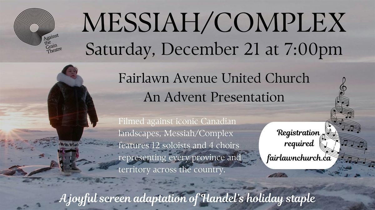 Messiah\/Complex An Advent Presentation