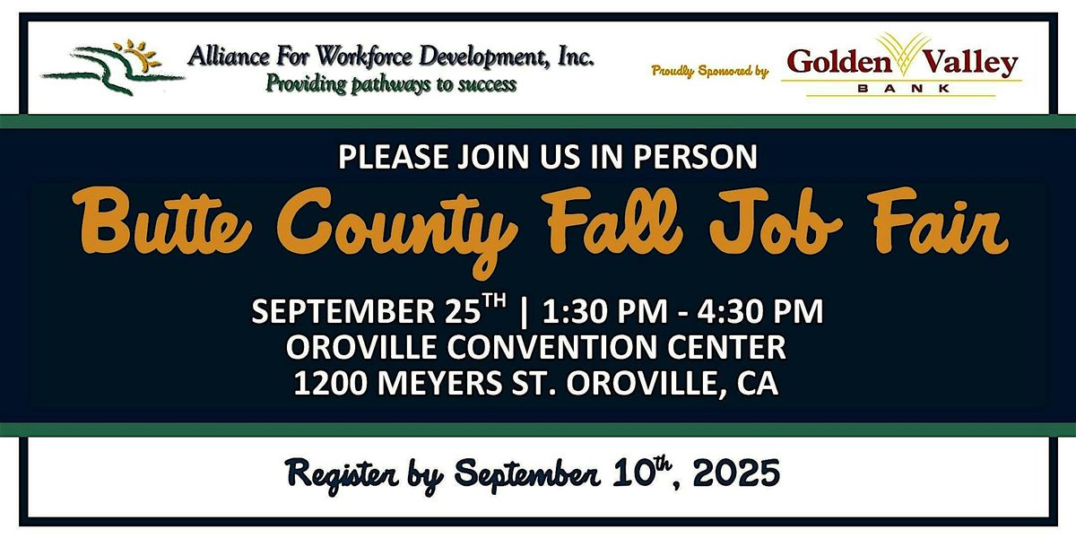 AFWD Fall 2025 Job Fair