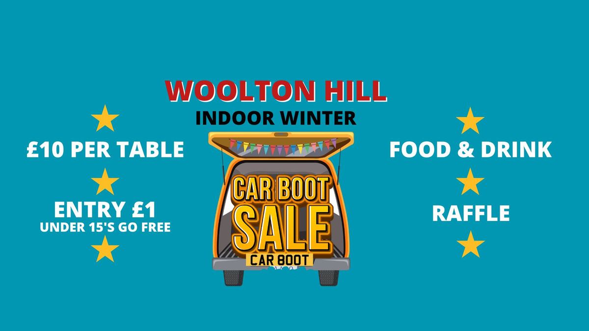 Woolton Hill Indoor Boot Sale