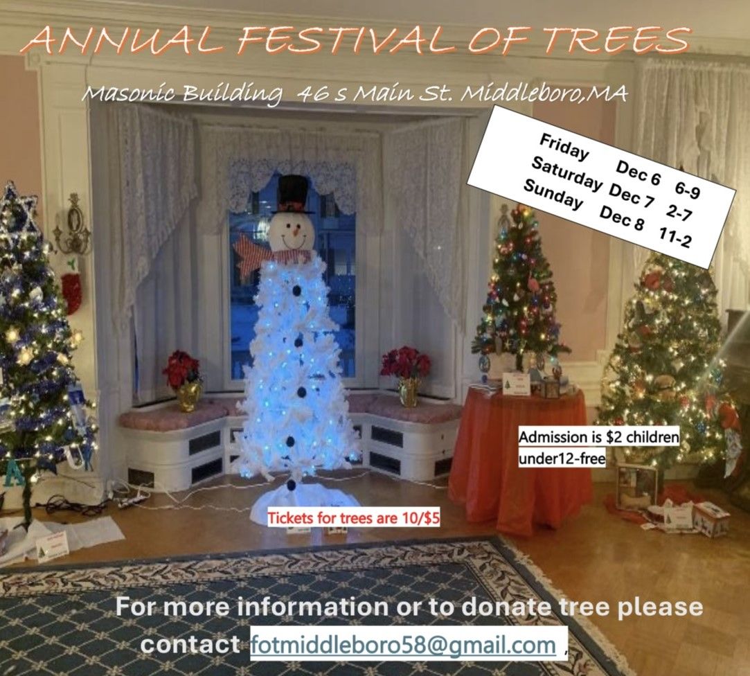 Annual Festival of Trees  DECEMBER 6th - 8th