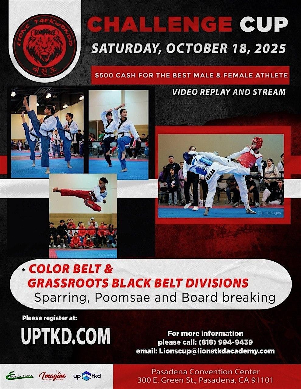 Lion's Challenge & 6th Lion's  Cup International (Admission Tickets Only)