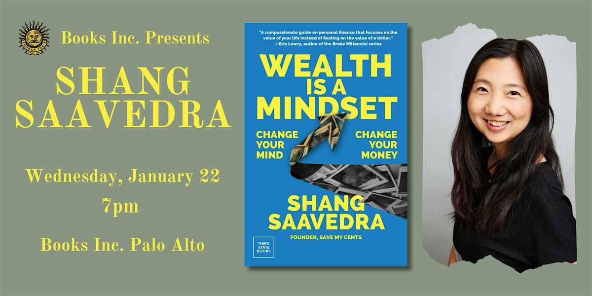 SHANG SAAVEDRA at Books Inc. Palo Alto