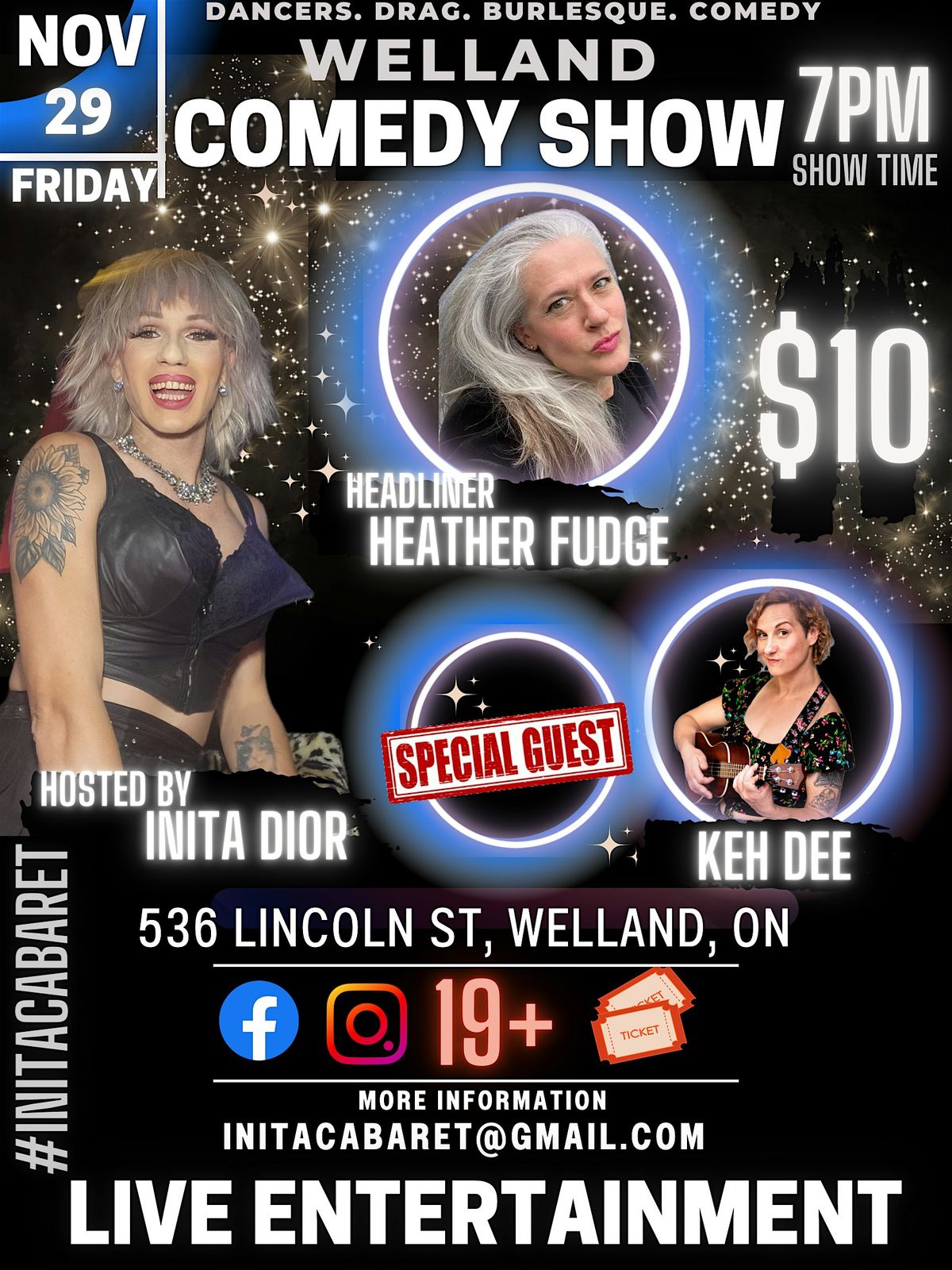 Comedy Show Welland Reduced Cover