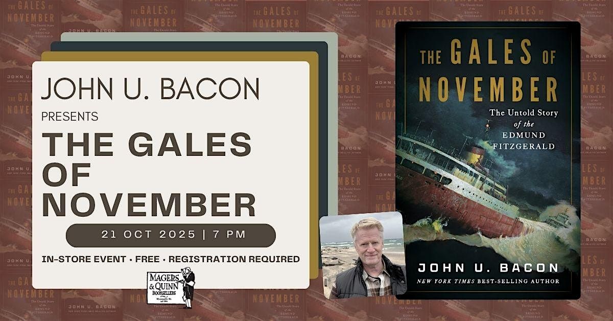 John U. Bacon presents The Gales of November