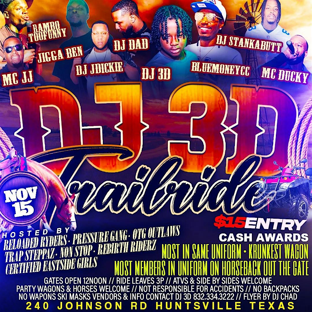 DJ3D FIRST ANNUAL RIDE