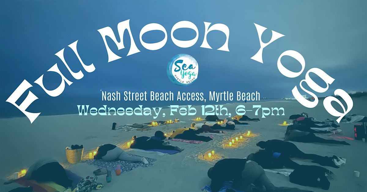 Full Moon Beach Yoga